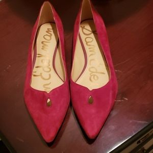 Sam Edelman Rosalie Ruby Red Maroon Flats